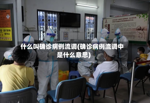 什么叫确诊病例流调(确诊病例流调中是什么意思)-第2张图片