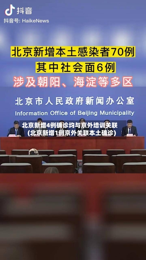 北京新增4例确诊均与京外培训关联(北京新增1例京外关联本土确诊)-第2张图片