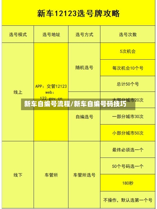 新车自编号流程/新车自编号码技巧