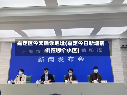 嘉定区今天确诊地址(嘉定今日新增病例在哪个小区)-第2张图片