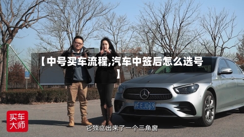 【中号买车流程,汽车中签后怎么选号】