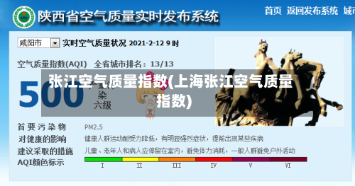 张江空气质量指数(上海张江空气质量指数)-第3张图片