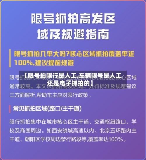 【限号拍限行是人工,车辆限号是人工还是电子抓拍的】-第3张图片