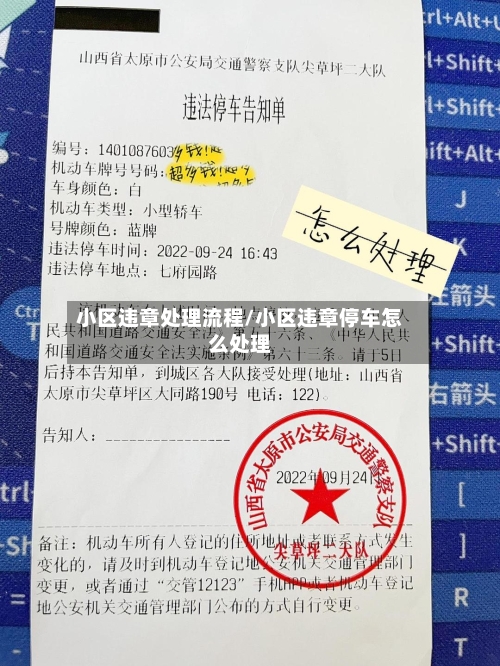 小区违章处理流程/小区违章停车怎么处理-第2张图片