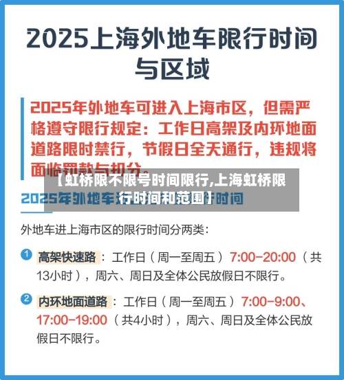 【虹桥限不限号时间限行,上海虹桥限行时间和范围】-第2张图片