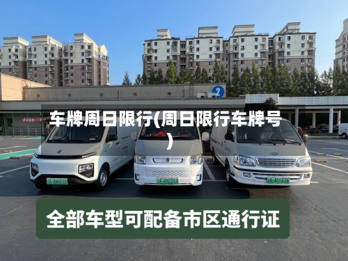 车牌周日限行(周日限行车牌号)-第3张图片